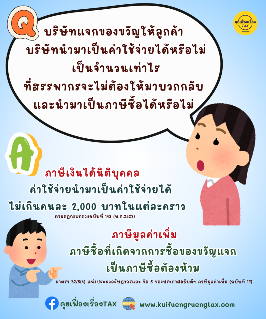 ของขวัญกับการเสียภาษี